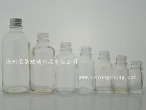 (棕色玻璃瓶,药用玻璃瓶,模制瓶,精油瓶)