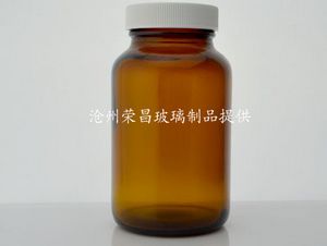 广口瓶(广口瓶,棕色广口瓶,广口玻璃瓶)