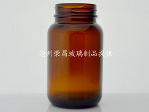 广口瓶(广口瓶,棕色广口瓶,广口玻璃瓶)