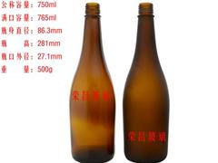 (750ml棕色酵素瓶,酵素玻璃瓶,酵素口服液瓶)